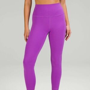 Lululemon Align Moonlit Magenta 28” Leggings. Size 4. Like new.